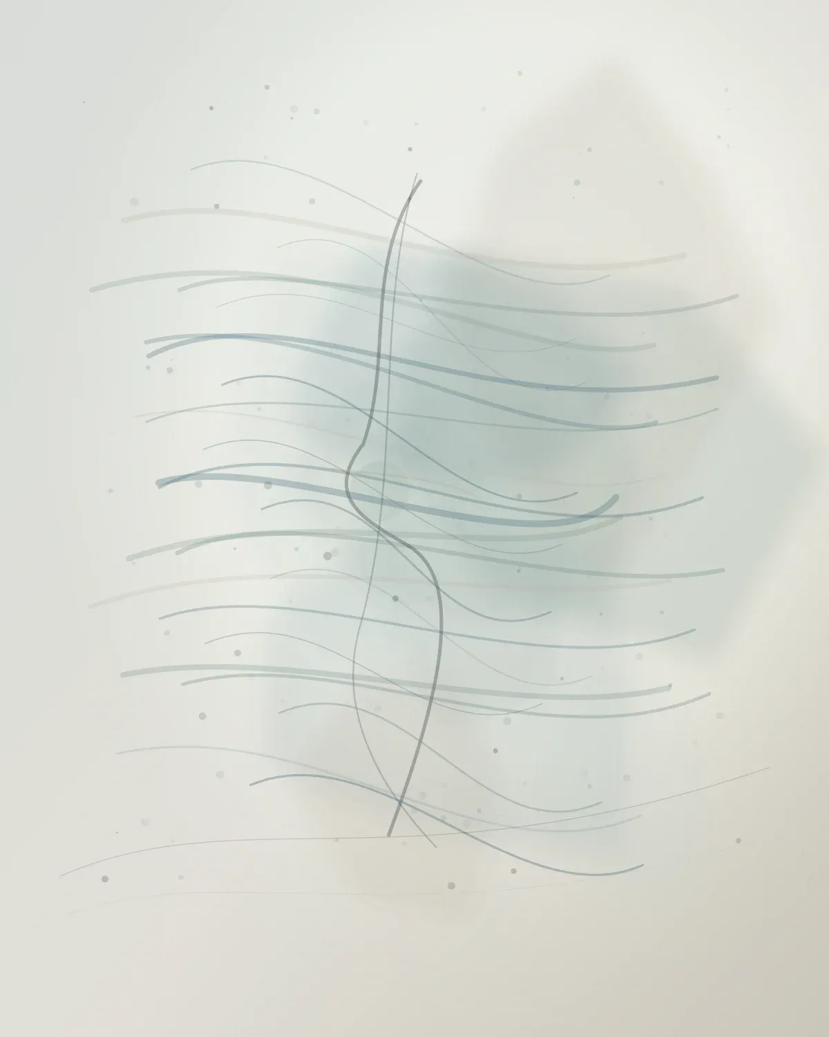 Composição visual sobre septo nasal, sem representação de paciente real.